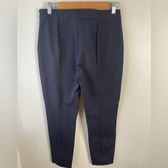 Everlane The Curvy Side-Zip Stretch Cotton Pant black size 10 - Picture 6 of 16